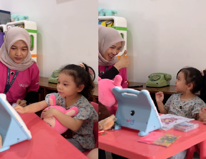 Wink Smart Learning belajar anak dengan guru 