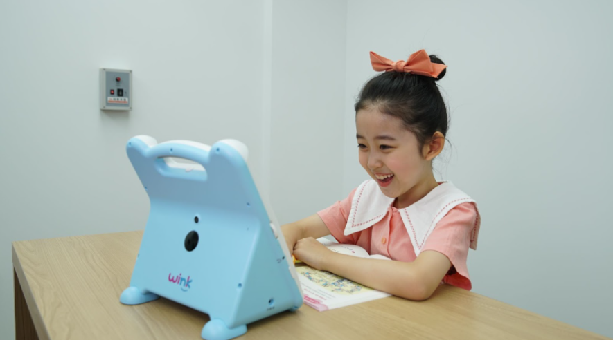 Belajar Anak paud yang seru melalui  Wink smart learning